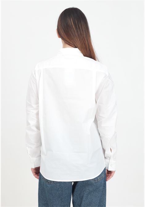 White casual shirt for women and girls with Numbers print MAISON MARGIELA | M60659MM014M6102